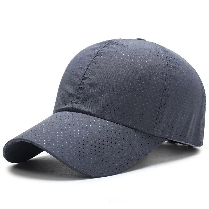 Hat til mænd, forår/sommer, ensfarvet mesh-kasket, baseballkasket til kvinder, efterår, koreansk udgave, solbeskyttelseshue, mesh, åndbar kasket med skygge