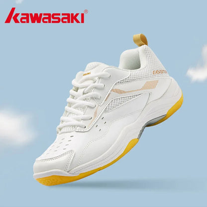 Kawasaki Men’s Badminton Shoes Professional Sports Shoes for Women Breathable Indoor Court Sneakers K-086