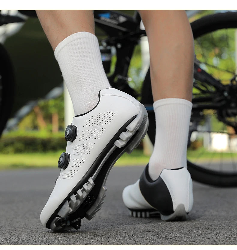 Cycling Sneakers Breathable MTB Shoes Men Women Trail Mountain Bicycle Riding Shoes Sport Road Bike Shoes SPD Pedal Cycle Shoes