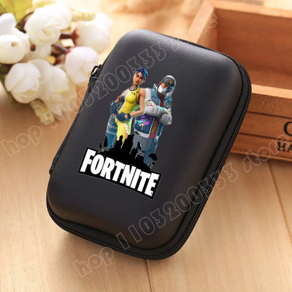 Nova Bolsa de Arrumação Fortnite Multifuncional para Cabos de Dados, Carregadores e Auriculares, Bolsa Protetora de Viagem, Presente de Aniversário para Crianças