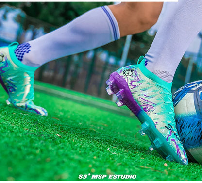 Zapatillas de fútbol profesionales para hombre y mujer de alta calidad, botas de fútbol de moda para hombre, talla grande 46, zapatillas de fútbol sala, deportivas para hombre