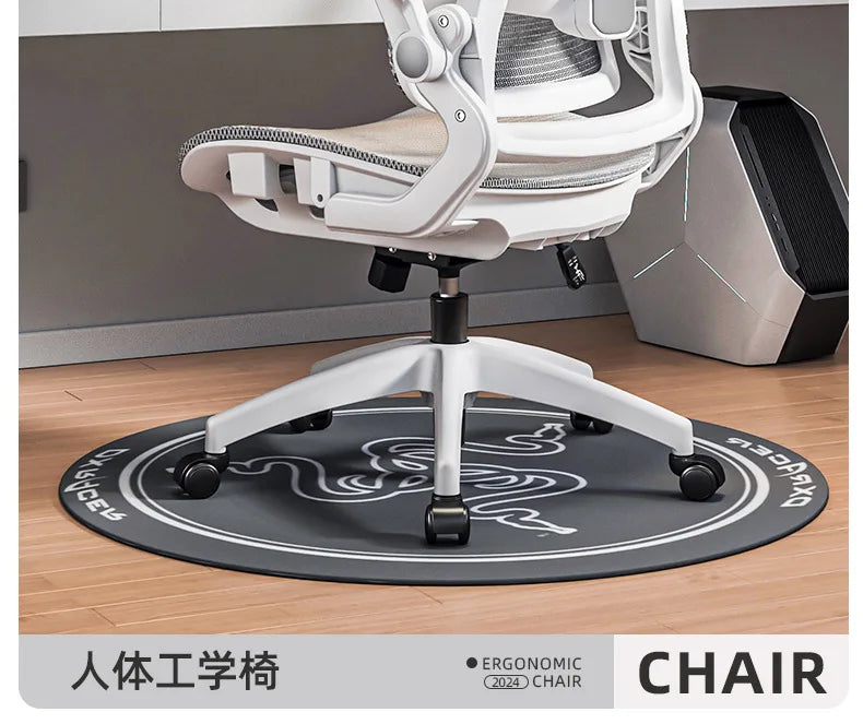 Ergonomic Gaming Chair with 3D Lumbar Support, Adjustable Office Chair, Breathable Mesh Racing Chair, Swivel Computer Chair with High Density Cushion