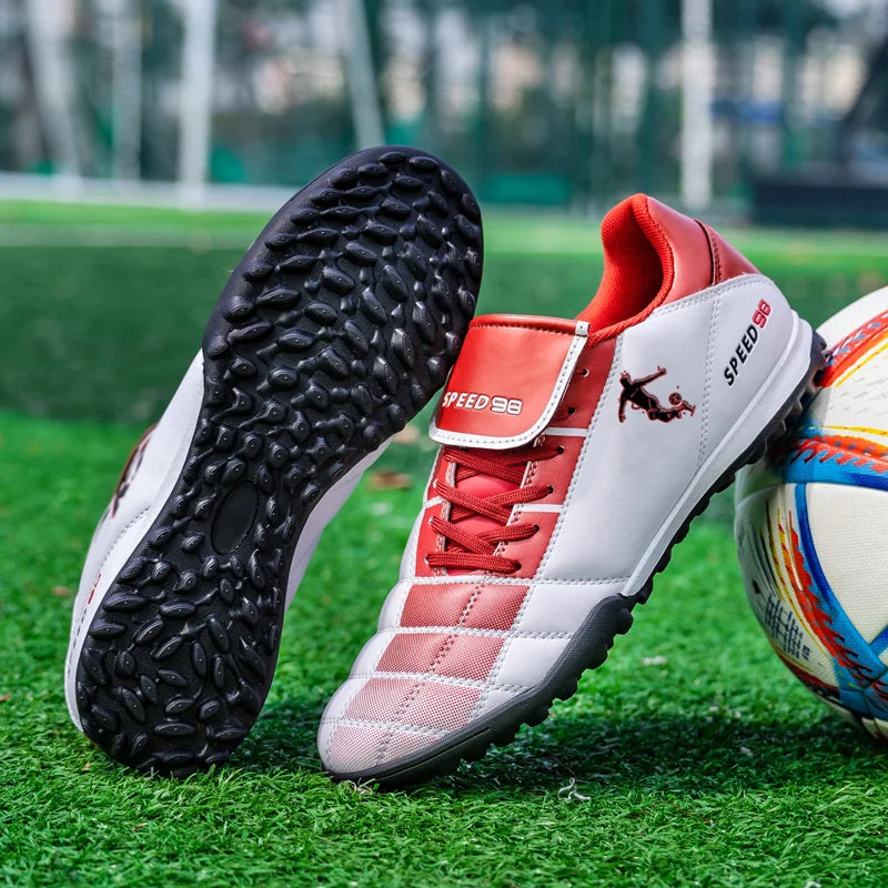 New Men's Professional Football Boots Unisex Hot Sale Cleats Soccer Shoes Futsal Women Ultralight High-quality TF/FG Sneakers