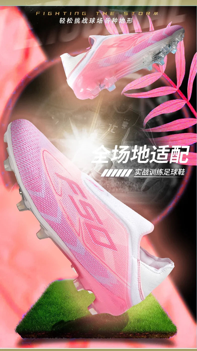 Men New Indoor TF Football Boots High Quality Training Original Male Breathable Non Slip Soccer Shoes Turf Futsal Football Shoes