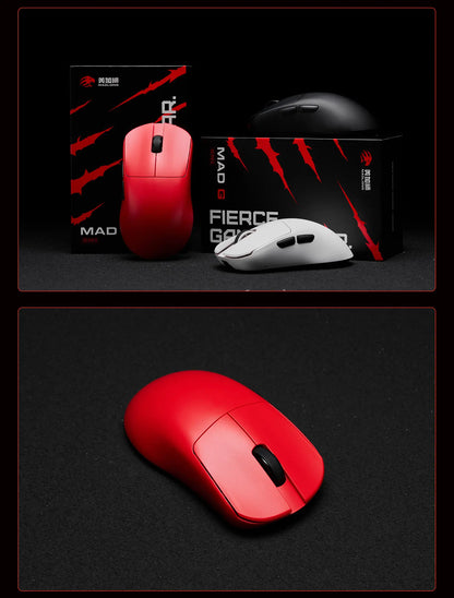 Mouse wireless ultraleggero originale FGG Madlions Mad G Pro Max 8K HZ dual-mode a bassa latenza PAW3395, accessori e regali per gamer