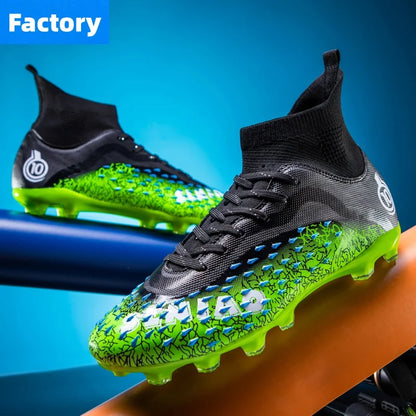 Chuteiras profissionais de futebol para homem, originais, para futebol indoor, relva e treino TF/FG