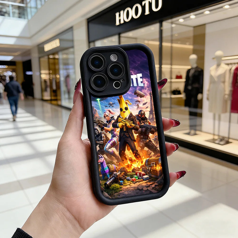 Game Fortnite Phone Case For Samsung Galaxy A17 A07 A06 A26 A16 A06 A35 A55 A25 A05s A15 A54 A34 A36 A24 4G 5G Soft Back Cover