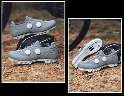 Professional Men's Cycling MTB Shoes Route Cleats Speed Road Bike Sneakers Racing Women Flat Bicycle Mountain SPD Biking Footwear