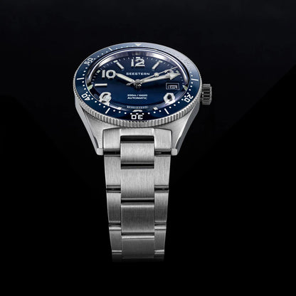 Sugess Diveing Watch of Men Automatic Mechanical Wristwatches 20ATM Waterproof Sapphire NH35A Movement BGW9 Luminous New S434-2