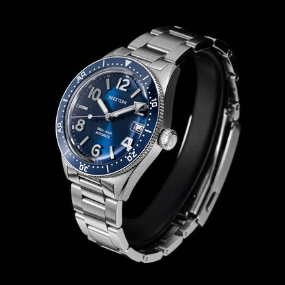 Sugess Diveing Watch of Men Automatic Mechanical Wristwatches 20ATM Waterproof Sapphire NH35A Movement BGW9 Luminous New S434-2