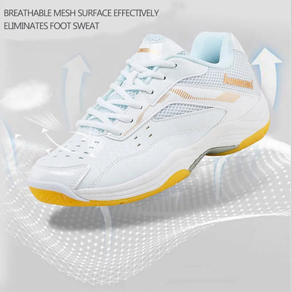 Kawasaki Men’s Badminton Shoes Professional Sports Shoes for Women Breathable Indoor Court Sneakers K-086