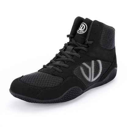 2026 New Trend Wrestling Sneakers Men Breathable Gym Training Shoes Non-Slip Men's Fighting Shoes Mid-Top Boxing Shoes for Men
