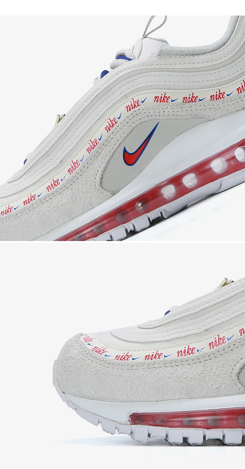 Sapatilhas desportivas Nike AIR MAX 97 genuínas para mulher, de cano baixo, com amortecimento Air, DC4013-001