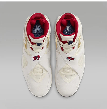 Scarpe da basket da uomo Nike Air Jordan 8 Retro SP originali FJ2850-107