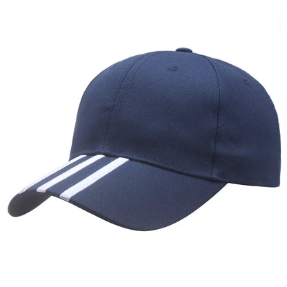 Baseballkasketter til mænd Casual bomuldsbroderede stribede snapback-hiphop-kasketter til kvinder Udendørs sportskasketter til mænd Gorras