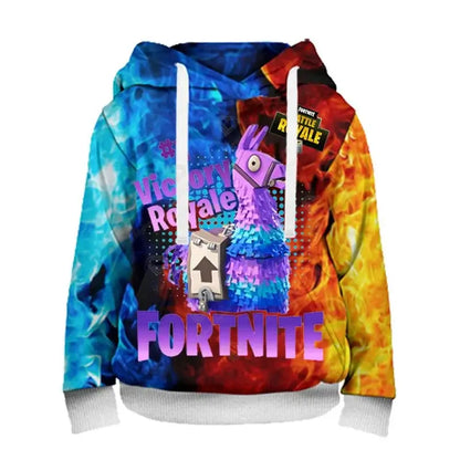 Fortnite Men Hoodie Fashion 3D Print Sweatshirt Battle Game Hoodies Boys Girls Hip Hop Hombre Casual Outerwear