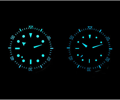 Orologio subacqueo di lusso da uomo San Martin 40mm, Miyota 9015, quadrante smaltato sunburst, automatico meccanico, impermeabile 200m, SN0148