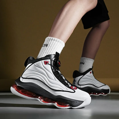 Men's Basketball Shoes Breathable Cushioning Non-Slip Running Gym Training Athletic Sneakers for Women