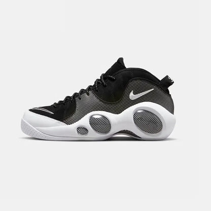 Nike Casual Men's Shoes Air Zoom Flight 95 Basketball Shoes Black & White Big Eyes DM0523-001
