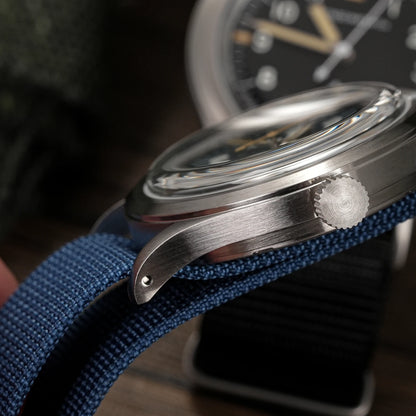 Militado ML14 Quartz Watch Cream Dial VH31/VH65 Sweep Movement Bubble K1/ Sapphire Luminous 36Mm Vintage Watches 100M Waterproof