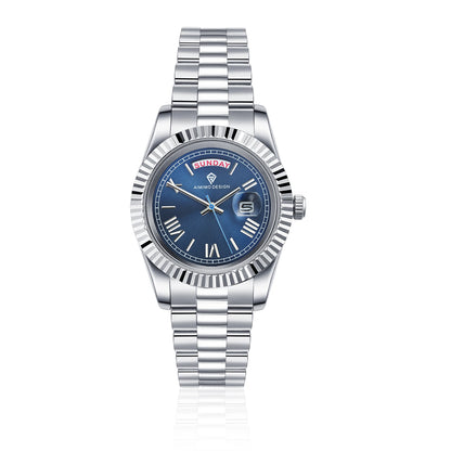 Sapphire Crystal Men's Watch Beat Quartz Movement Waterproof Swimming Vintage Luxury Business Sport 2025 Watch Relogio Masculino