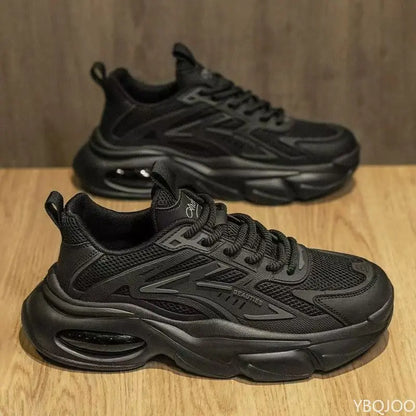 Fashionable Versatile Spring Autumn New Thick-Soled Men's Casual Comfortable Height-Increasing Sports Shoes