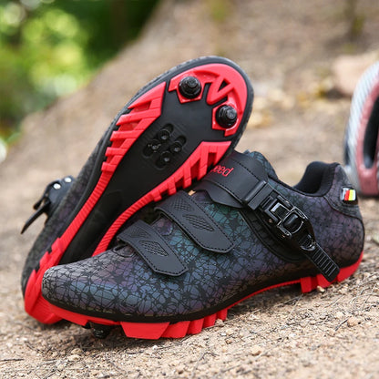 Men's Cycling Shoes Road Bike Sneakers Cleat Self-Locking Mountain Bike MTB Shoes Women's Road Bicycle Speed Best SPD Bike Shoes