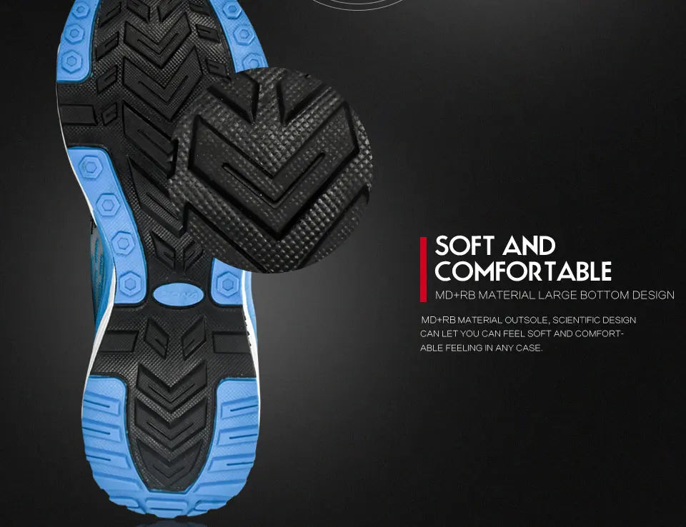 BONA New Popular Style Men's Running Mesh Weaving Upper Sport Shoes Ventilated Jogging Walking Sneakers Lace-Up