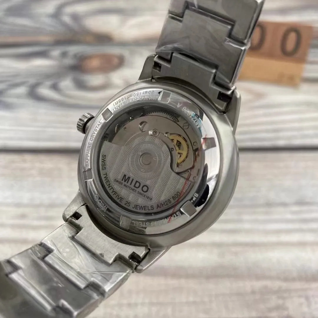 Big Discount Brand Men Automatic Watch Stainless Steel Running Sport Mountaineering Waterproof Watch Automatic Mechanical Watch