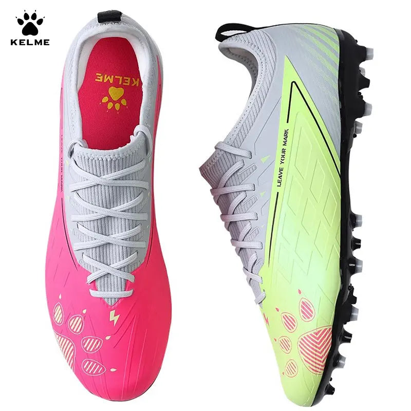 Chuteiras de Futebol Kelme Glimpse MG para Homem Adulto, Pitões Curtos, para Jogo e Treino Profissional em Relva Artificial