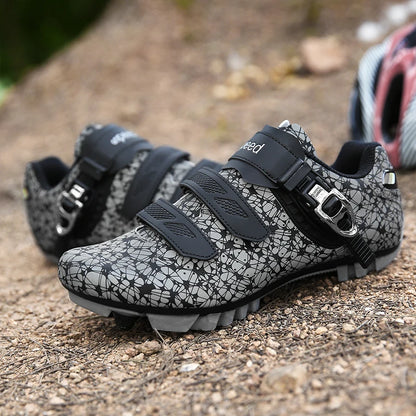 Men's Cycling Shoes Road Bike Sneakers Cleat Self-Locking Mountain Bike MTB Shoes Women's Road Bicycle Speed Best SPD Bike Shoes