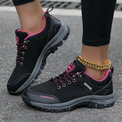 Women’s Hiking Shoes Outdoor Sneakers Non-Slip Walking Shoes Comfortable Footwear Climbing Jogging Boots Sports Shoes for Women