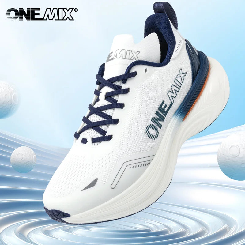 ONEMIX 2026 Jogging Running Shoes, Unisex Lightweight Sneakers, Road Wear-Resistant Fashion Sports Fitness Shoes