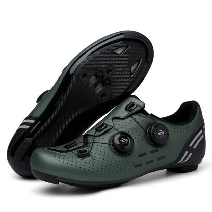 Sapatos de Ciclismo de Alta Qualidade para Homem SPD Autoencaixe Estrada Bicicleta Desporto Sapatos de Ciclismo MTB de Montanha Antiderrapantes para Mulher 36-47