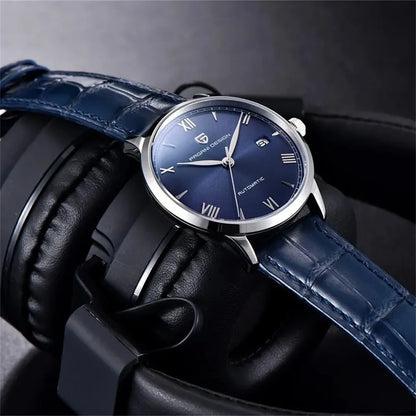 PAGANI DESIGN 40MM Pilot Men Mechanical Watch Luxury Sapphire Glass Automatic Watch 100M Waterproof NH35 Wristwatch For Men