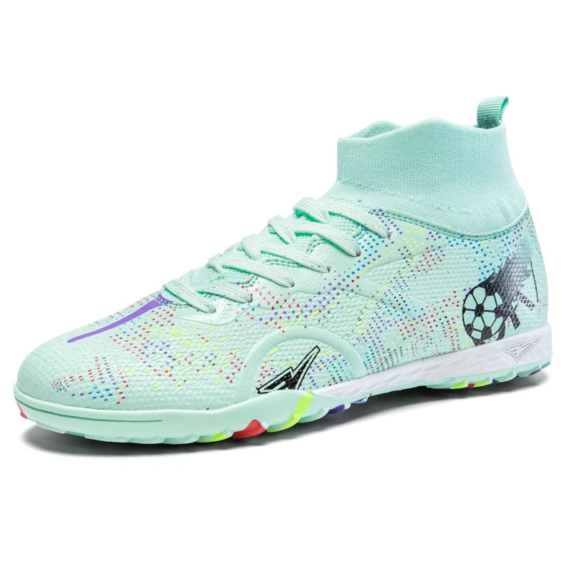 Scarpe da calcio professionali da uomo, scarpe da calcetto con tacchetti, sneakers da calcio ultraleggere per allenamento e sport all’aperto