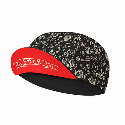 Classic Retro Red Blue Green Polyester Cycling Caps Summer Breathable Sports Quick Dry Bicycle Hat Men And Women