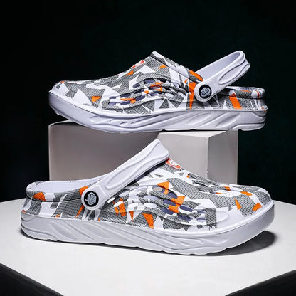 Nouvelle mode sandales hommes sabots sandales confortables respirant plage sandales hommes femmes sabots pantoufles fond souple hommes chaussures