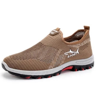 Men's summer sneakers, sporty men's mesh shoes, breathable sports shoes, canvas lightweight sneakers, cheap shoes clearance