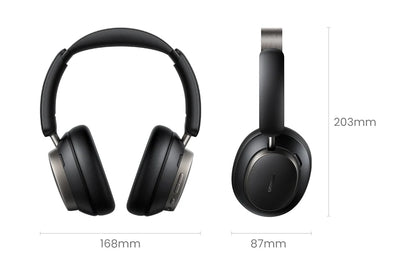 Auriculares inalámbricos UGREEN Studio Pro con ANC de 48dB – Auriculares circumaurales Bluetooth 6.0 Hi-Res LDAC con 120H de autonomía