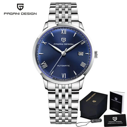 PAGANI DESIGN 40MM Pilot Men Mechanical Watch Luxury Sapphire Glass Automatic Watch 100M Waterproof NH35 Wristwatch For Men