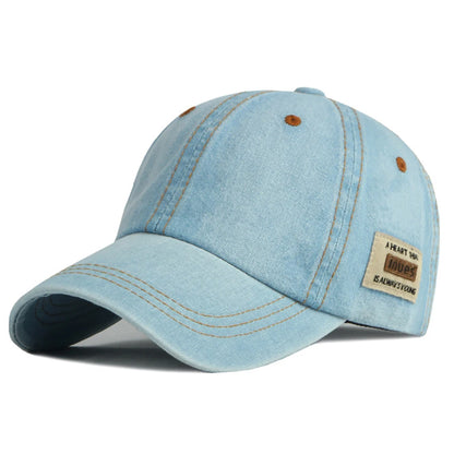 FS Brand Modrá džínová čepice pro muže Letní baseballové čepice Luxusní dámská značková čepice Streetwear Trucker Cap Gorras Para Hombre
