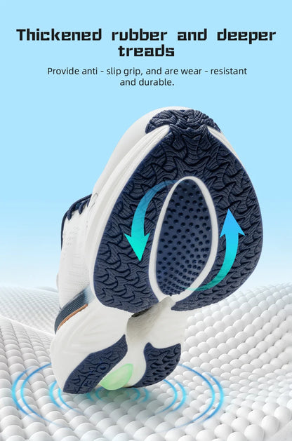 ONEMIX 2026 Jogging Running Shoes, Unisex Lightweight Sneakers, Road Wear-Resistant Fashion Sports Fitness Shoes