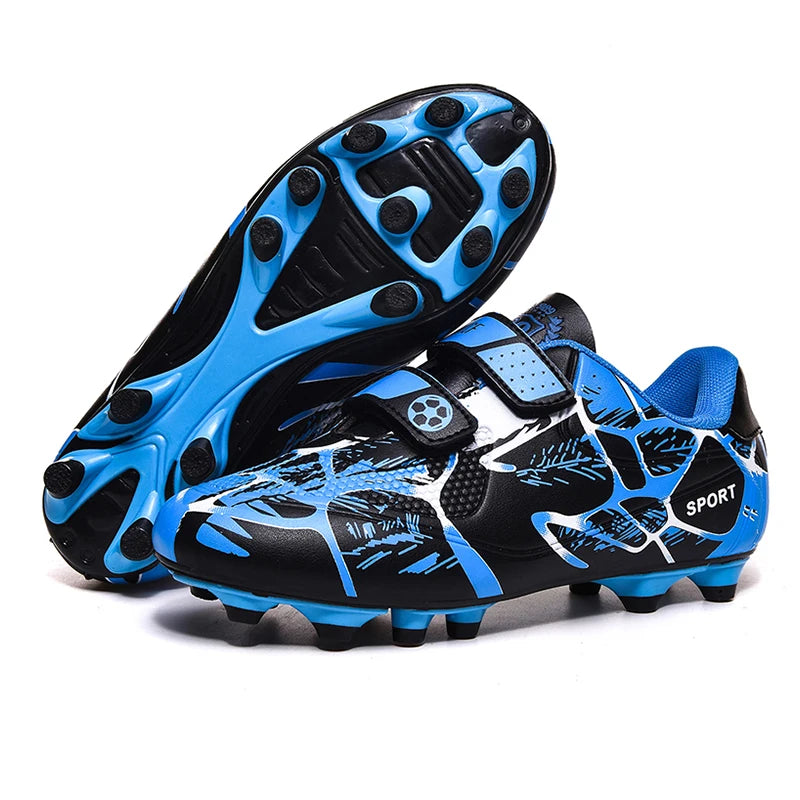 Chaussures de football pour enfants FG/TF, bottes de football pour garçons, crampons d'extérieur, crampons de futsal, chaussures de sport d'entraînement, taille 33-38