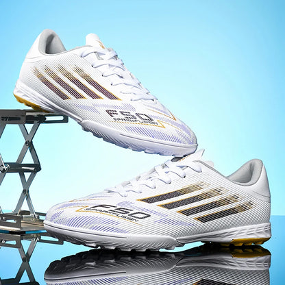 New Men Professional Football Boots Boys Soccer Shoes Sports Shoes TF/FG Match Sneakers Ankle Non-Slip Comfortable Unisex