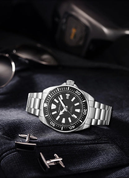 TOPHILL 43.5mm Professional Dive Watch Automatic NH35 Movement Sapphire 300M Waterproof Super Luminous Diving Men's Wristwatches