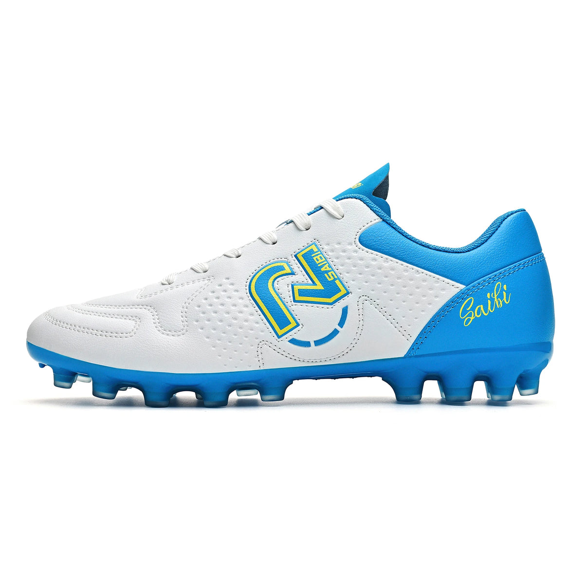 Chaussures de sport tactiques unisexes à crampons pour terrain ferme, tige en PU tissé, crampons TPU AG FG, adhérence supérieure, antidérapantes, chaussures d'entraînement pour hommes