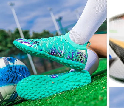 Zapatillas de fútbol profesionales para hombre y mujer de alta calidad, botas de fútbol de moda para hombre, talla grande 46, zapatillas de fútbol sala, deportivas para hombre