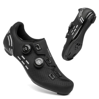 Sapatos de Ciclismo de Alta Qualidade para Homem SPD Autoencaixe Estrada Bicicleta Desporto Sapatos de Ciclismo MTB de Montanha Antiderrapantes para Mulher 36-47