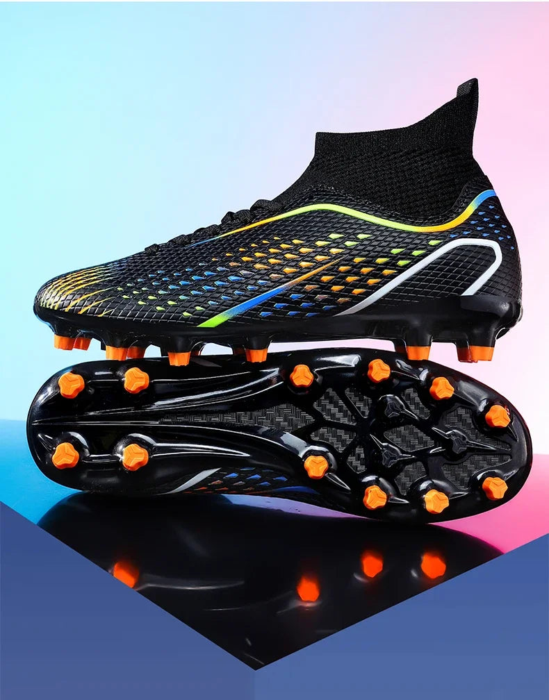 Men's Football Field Boots Ultralight Turf Indoor Society Training Soccer Shoes Cleats for Kids Sneakers TF/FG Football Shoes